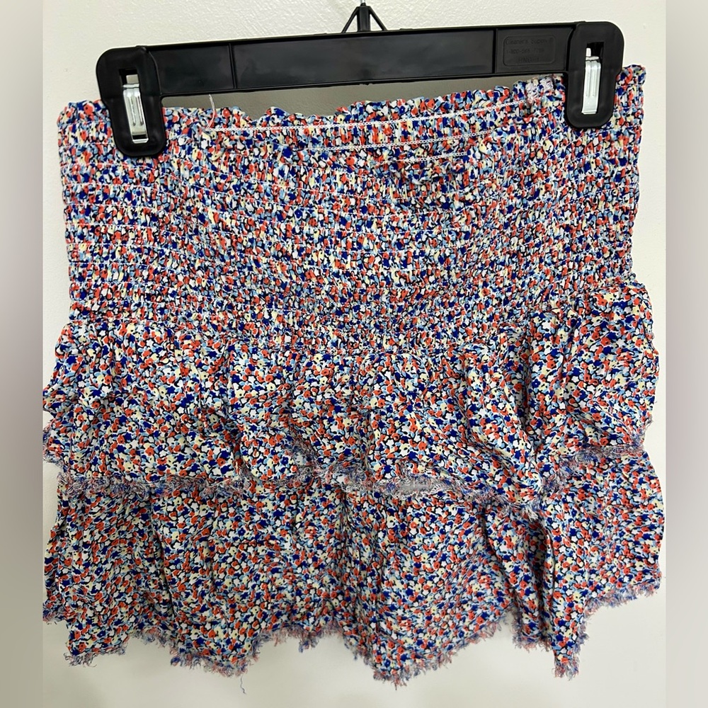 Aerie Tiered Floral Skirt